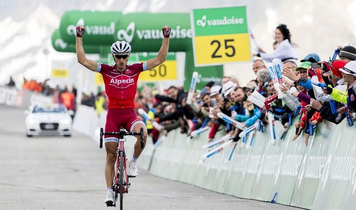 Triumf Špilaka v Söldene, Peter Sagan ovládol rýchlostnú prémiu